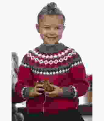 Nellik julegenser til barn - Viking 2032-1