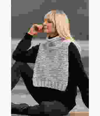 Tikk hals i dobbelt garn - viking 2033-02