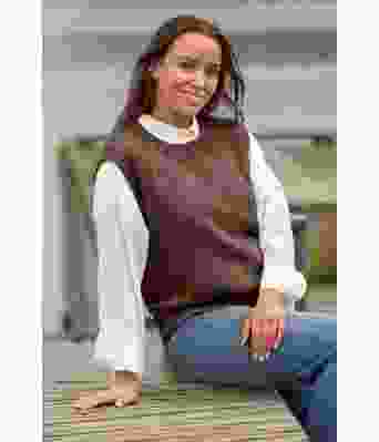 Brun Salvievest - Viking 2114-04-508