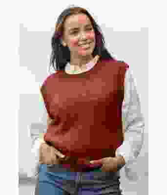 Rustbrun Salvie vest - Viking 2114-04-552