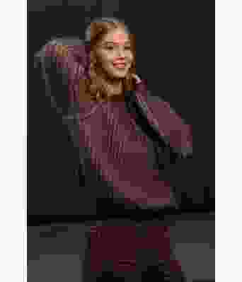 Mood brun strikkegenser - Viking 2203-09