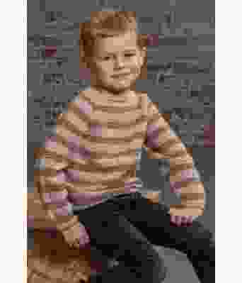 Rysle genser med striper - Viking 2204-09B