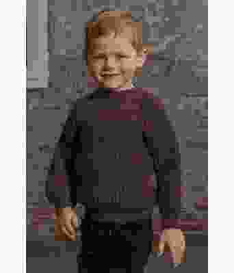 Tumle strikkegenser til barn med raglanfelling - Viking 2204-11