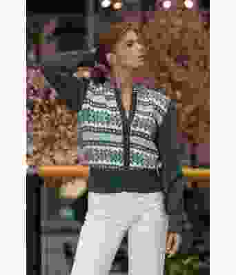 Vangen kofte i petrolgrønn - Viking 2207-8