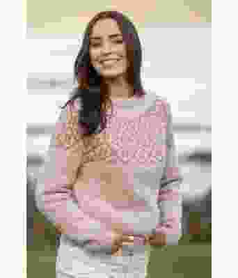 Allehånde genser i bomullsgarn - Viking 2209-03