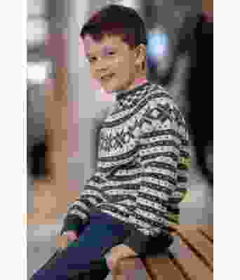 Fanagenser til barn i alpakkaull - Viking 2210-01