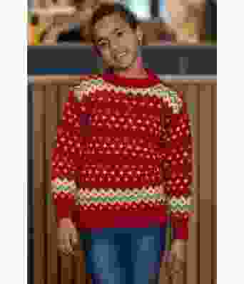 Mayann strikkegenser til barn - Viking 2210-05