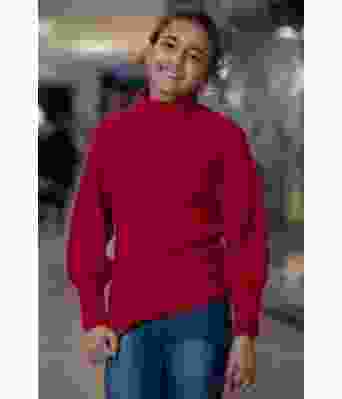 Wanda strikket genser til jente - Viking 2210-06