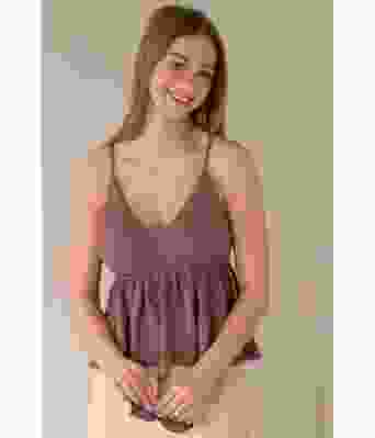 Yara strikket topp med snøring - Viking 2216-02