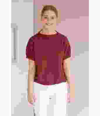 Basic strikket topp t skjorte - Viking 2216-04