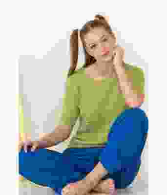 Jolle strikket t skjorte - Viking 2218-05