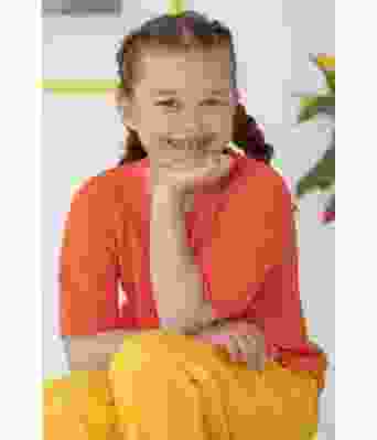 Jolle strikket t-skjorte til jente - Viking 2219-07