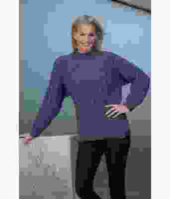 Jeansblå Skylar genser - Viking 2226-01-327