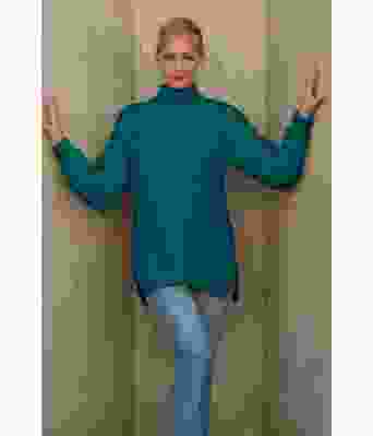 Turkis Skylar genser - Viking 2226-01-329