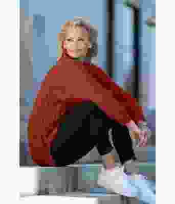 Burgunder Skylar genser - Viking 2226-01-354