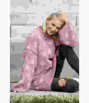 Gammelrosa Hazel genser - Viking 2226-03B