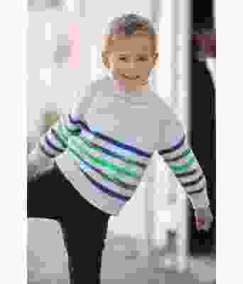 North genser med striper - Viking 2232-2