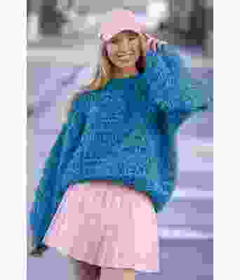 Blå Bari genser - Viking 2237-1-323-320