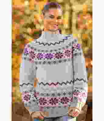 Sagitta genser i tykt ullgarn - Viking 2301-04