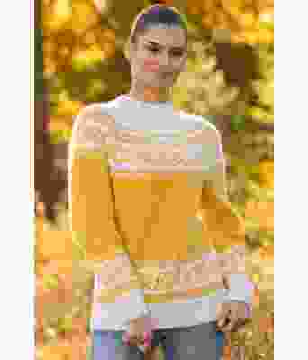 Gul Dorado genser - Viking 2301-06