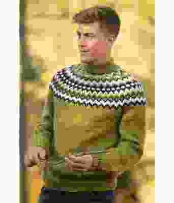 Awiga genser i tykk ull til herre - Viking 2301-11