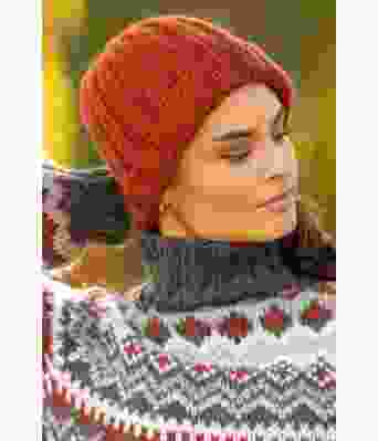 Rustbrun Apus lue i tykt-ullgarn - Viking 2301-13B