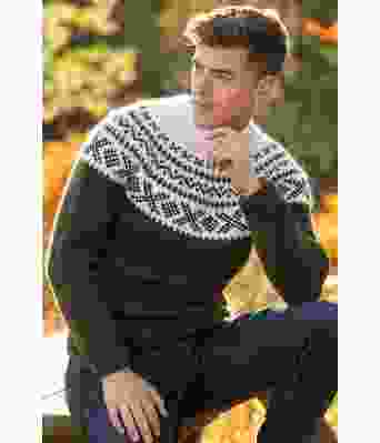 Miranda strikkegenser til herre - Viking 2301-16C