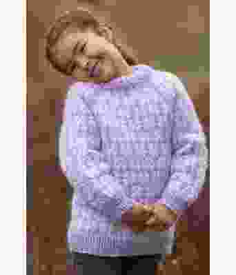 Lys lilla Gemeni genser - Viking 2302-04A