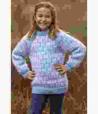 Lys blå Gemeni genser - Viking 2302-04C