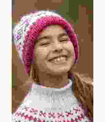 Cerise Miranda strikkelue i tykk ull - Viking 2302-10B