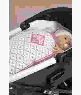 Ellinor strikket vognteppe til baby - Viking 2304-08