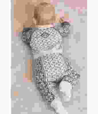 Ellinor strikket dress til baby - Viking 2304-12