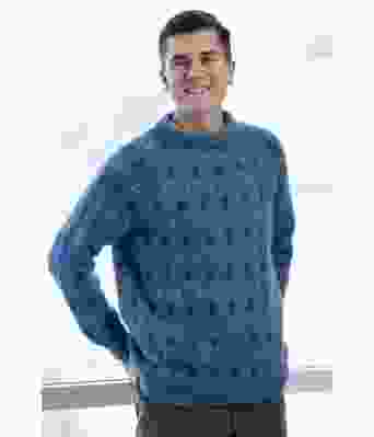 Blå Fløen genser - Viking 2305-05B