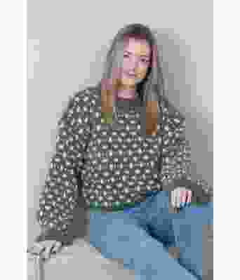 Groenn Bryggen islender genser - Viking 2305-12A