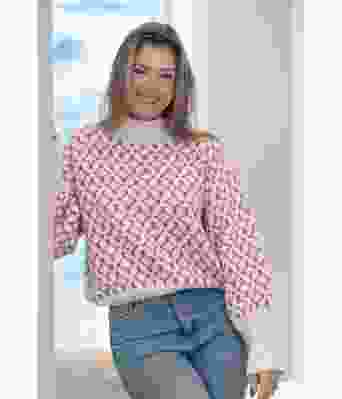 Supporting strikkegenser Elisabeth Asserson- Viking 2307-7