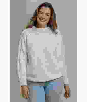 Hvit Lyng genser - Viking 2315-8A