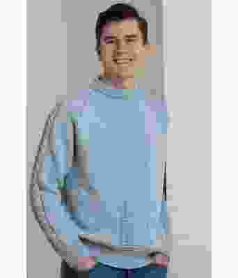 Lyseblå Lyng genser - Viking 2315-8B