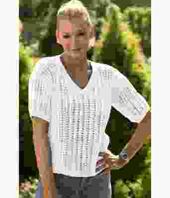 Hvit Valli t-skjorte - Viking 2320-1-400