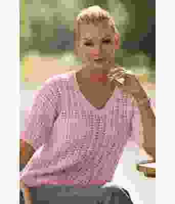 Pudderrosa Valli t-skjorte - Viking 2320-1-416