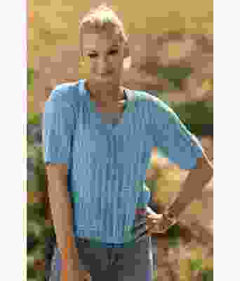 Blå Valli t-skjorte - Viking 2320-1-423