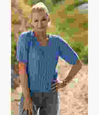 Himmelblå Valli t-skjorte - Viking 2320-1-425