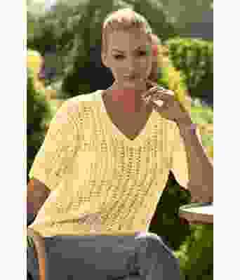 Lysegul Valli t-skjorte - Viking 2320-1-443