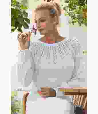 Lyseblå Una genser - Viking 2320-8-420