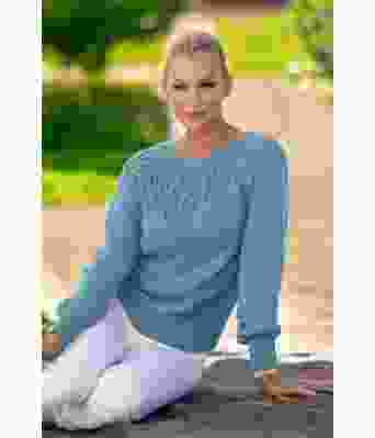 Blå Una genser - Viking 2320-8-423