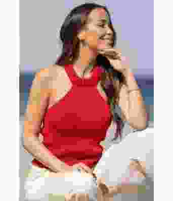 Lana strikket sommertopp - Viking 2321-1