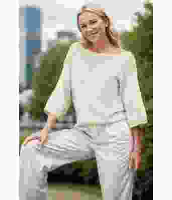 Naturhvit Praia t-skjorte - Viking 2321-2-502