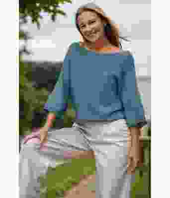 Praia sommertopp i lys petrol - Viking 2321-2-528