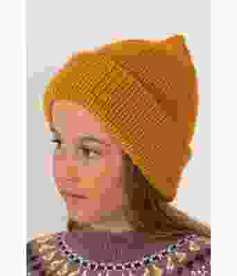 Okergul Miller strikkelue - Viking 2327-3B