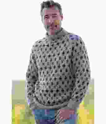 Prudie genser i lys beige - Viking 2330-07C