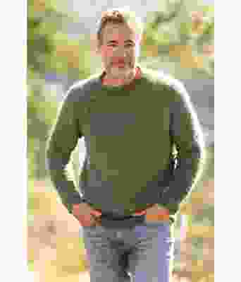 Grønn Odin genser - Viking 2330-13B